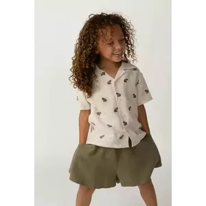 Donsje cămașă de in pentru copii Deccie Shirt Frogs imagine