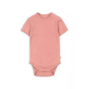 Konges Sløjd body din bumbac pentru bebeluși MINNIE SS BODY GOTS imagine