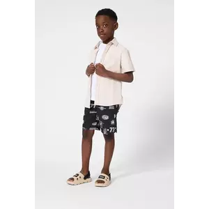 BOSS cămașă de in pentru copii imagine