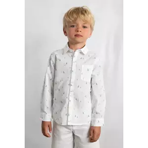 Mayoral cămașă din amestec de in pentru copii imagine