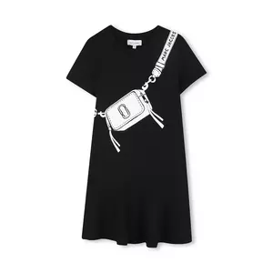 Marc Jacobs rochie din bumbac pentru copii imagine