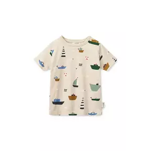 Liewood tricou de bumbac pentru copii Apia Printed Shortsleeve T-shirt imagine