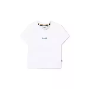 BOSS tricou din bumbac pentru bebeluși imagine