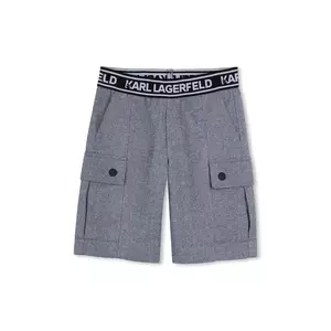 Karl Lagerfeld pantaloni scurți din bumbac pentru copii imagine
