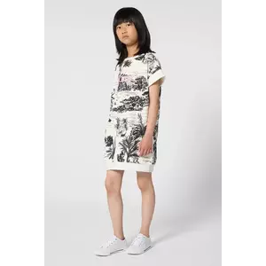 Karl Lagerfeld rochie din bumbac pentru copii imagine
