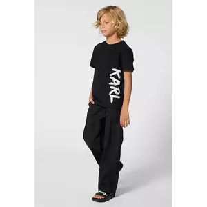 Karl Lagerfeld tricou de bumbac pentru copii imagine