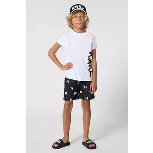 Karl Lagerfeld tricou de bumbac pentru copii imagine