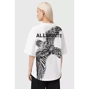 AllSaints tricou din bumbac SWOOP imagine