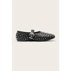 AllSaints balerini de piele Sabine Stud Shoe imagine