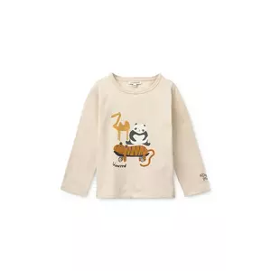 Liewood longsleeve din bumbac pentru copii Apia Placement Longsleeve T-shirt imagine