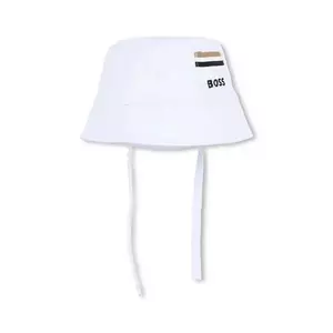 BOSS pălărie din bumbac pentru copii imagine