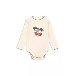 Konges Sløjd body din bumbac pentru bebeluși MINNIE BODY GOTS imagine