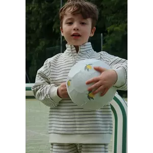 Konges Sløjd bluză copii LOU STRIPE HALF ZIP SWEAT OCS imagine