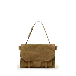 AllSaints geantă din nubuck URSA imagine