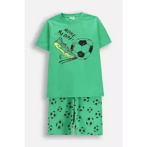 Coccodrillo pijamale de bumbac pentru copii imagine