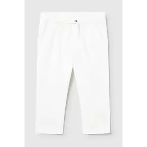 Mayoral pantaloni din amestec de in pentru bebe imagine