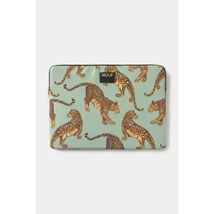 WOUF husă laptop Emerald Leopard 15"/16" imagine