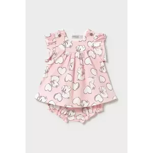 Mayoral Newborn rochie din bumbac pentru bebeluși imagine