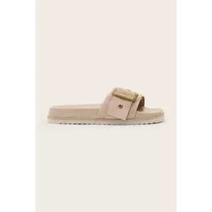AllSaints papuci din piele Ellie Western Sandal imagine