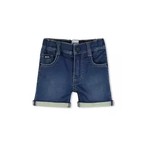 BOSS pantaloni scurți din denim pentru bebeluși imagine