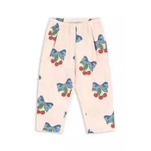 Konges Sløjd pantaloni de bumbac pentru copii FRANKIE PANTS GOTS imagine