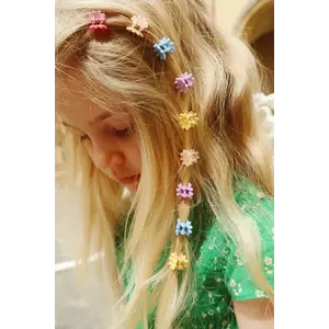 Konges Sløjd agrafe de păr copii MINI FLOWER HAIR CLAWS 10-pack imagine
