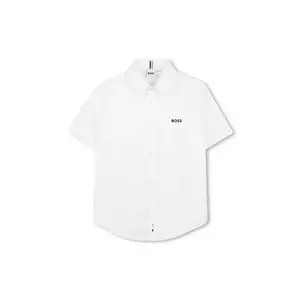 BOSS cămașă de bumbac pentru copii imagine