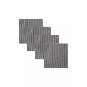 House Doctor set de servetele de bumbac HDBlock 40 x 40 cm 4-pack imagine