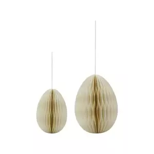 House Doctor figurine decorative HDEggs 15 / 19 cm 2-pack imagine