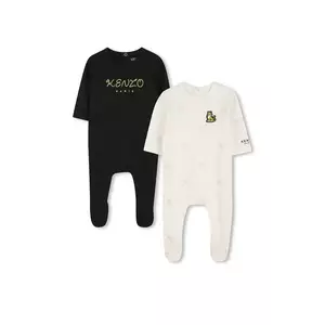 Kenzo Kids salopete din bumbac pentru bebeluși 2-pack imagine
