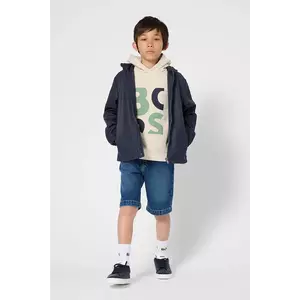 BOSS pantaloni scurți din denim pentru copii imagine