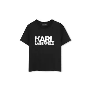 Karl Lagerfeld tricou de bumbac pentru copii imagine