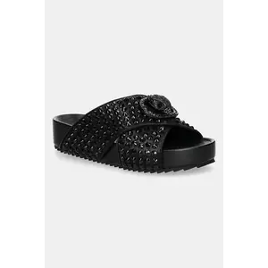 Kurt Geiger London papuci Chelsea Cross Strap Dr imagine