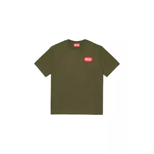 Diesel tricou de bumbac pentru copii TPATCH OVER T-SHIRT imagine