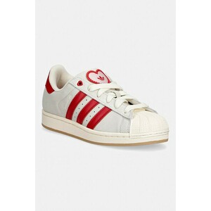 adidas Originals sneakers din piele întoarsă Superstar II imagine