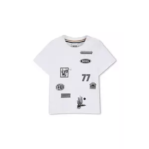 BOSS tricou din bumbac pentru bebeluși imagine