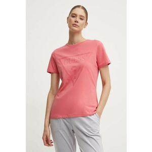 Guess tricou din bumbac ADELE imagine