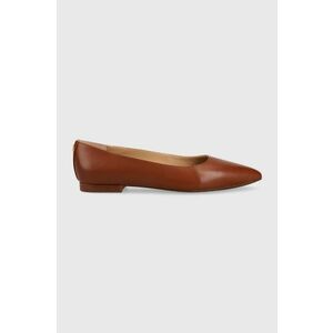 Lauren Ralph Lauren balerini de piele Londyn imagine