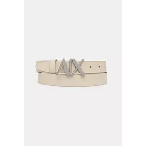 Armani Exchange curea de piele imagine