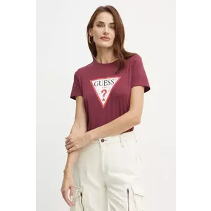 Guess tricou din bumbac imagine