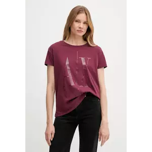 Armani Exchange tricou din bumbac imagine
