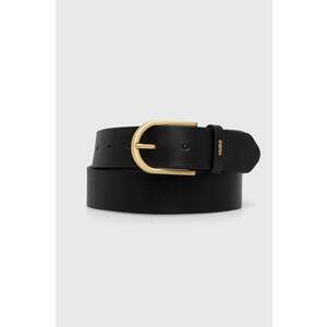 HUGO curea de piele Zoey Belt 3, 5cm imagine