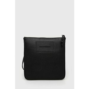 Emporio Armani borseta de piele imagine