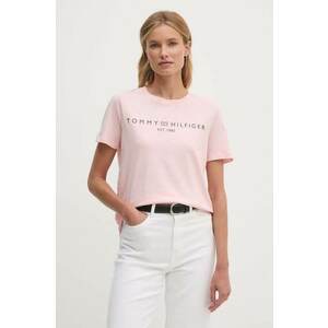 Tommy Hilfiger tricou din bumbac imagine