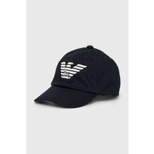 Emporio Armani șapcă din bumbac pentru copii imagine