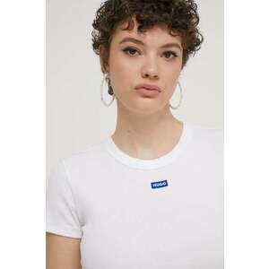 HUGO Blue tricou Baby Tee_B imagine