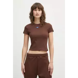 HUGO Blue tricou Baby Tee_B imagine