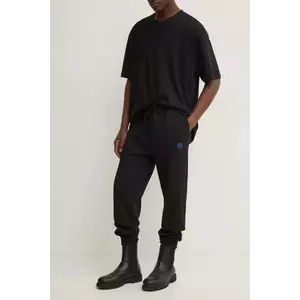 HUGO Blue pantaloni de trening din bumbac Nompio imagine