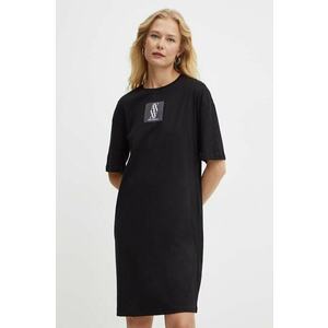 Armani Exchange rochie din bumbac imagine