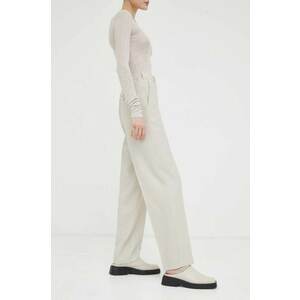 American Vintage pantaloni de lana imagine